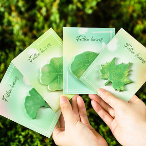 Stickers Punk | Leaf-shaped Original Sticky Notes for Students