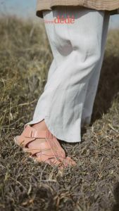 lovedede - Kiana Slit Long Pants - Celana Panjang Linen Anak Perempuan