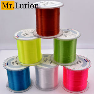 Mr.lurion 500M Nylon Durable Mono filament Rock Sea/Freshwater Fishing Line Diameter 0.10mm To 0.47mm Japan Fishing tackle