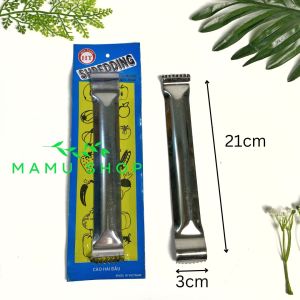 Dao bào sợi rau củ - cào 2 đầu một đầu bào sợi dừa một đầu cào vỏ khoai tây cà rốt inox - bào rau củ Mamu shop