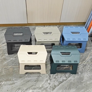 [🇵🇭 Stock&COD] Outdoor Picnic Stall Fishing Portable Hand-Held Folding Chair Household Small Stool