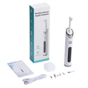 Afdeal | Rechargeable Electric Tooth Polisher Dental Scaler 5 Modes Teeth Cleaning Polishing Whitening Tool Tartar Remover Tooth Cleaner