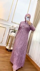Gamis Set Outer Brukat Terpisah: Pilihan Elegan untuk Kondangan & Pernikahan