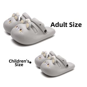 XIXITIAO | Summer Fun Rat Design Slip-Resistant Beach Mary Jane Clogs
