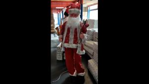 METECH BIG Size Singing And Dancing Santa Claus Sound Sensor Christmas Decoration 90CM-180CM