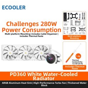 PCCooler | Integrated Silent 360mm Liquid CPU Cooler