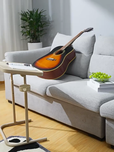 (SG Seller) Foldable Bedside Table Adjustable Small Table Laptop Side Table Liftable Laptop Table Bedside Organizer