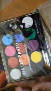 Set 15 Warna Wajah Cat Giorgione BR190 Face Paint Badan Painting Body