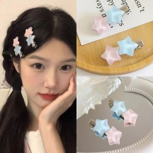 🔥Cute Candy Color Pentagram Hairpin Sweet Style Hairpin Creative Hair Accessory LovelylifeFu👍