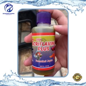 Acriflavine obat kuning 100ml untuk ikan hias obat kuning ikan hias