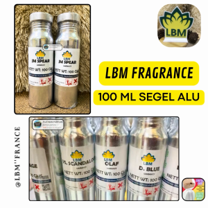 Bibit Parfum LBM Fragrance  JM ENGLISH PEAR SEGEL 100 ML Alumunium