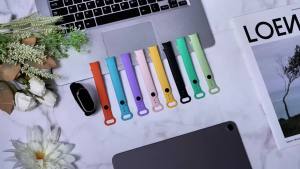 Soft Official Silicone Strap for Xiaomi Mi Band 10/9 Sports Smart Bracelet Wristband Mi Band 8 Replacement Band Accessories Belt