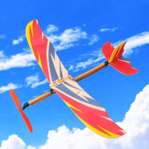 Rubber Band Powered Airplane Glider - Foam Toy Planes for Kids Outdoor Flying Toys Birthday Party Favors STEM Educational Gift