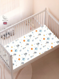 FREESLEEP | Waterproof Spring/Summer Breathable Cotton Bed Sheet For Babies