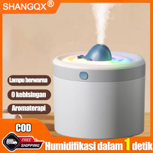 COD JUNIUS Humidifier Diffuser 1500ML 2 jenis lampu dapat dinyalakan sesuka hati Plug-in USB Cocok untuk ruang tamu Kamar tidur Dan mobil Aromatherapy essential oil difuser USB mini air purifier