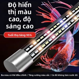 ANJIESHUN | Dải Đèn Hồ Cá Chống Nước Đặc Biệt Tăng Cường Màu Điều Chỉnh Được