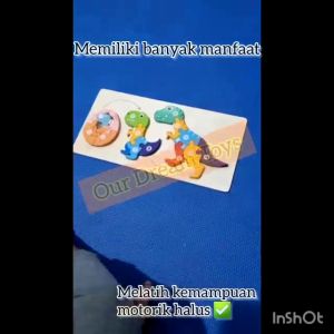 Puzzle Siklus Perkembangan Makhluk Hidup /Metamorphosis Puzzle /Mainan Terapi Sensori Motorik Halus