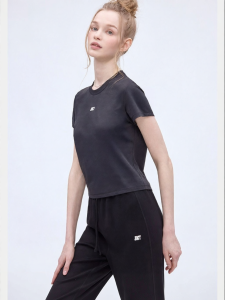 Juicy Couture | Cleanfit Series Black Short Sleeve T-Shirt