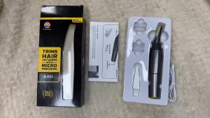 Electric Eyebrow Trimmer Razor Ultra Thin Precision Trimmer Electric Portable Ear Trimmer For Men Nose Hair Shaver