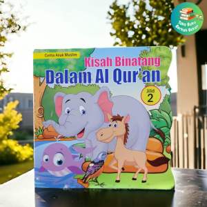 buku kisah binatang dalam al-quran jilid 1 dan 2(19×19cm)