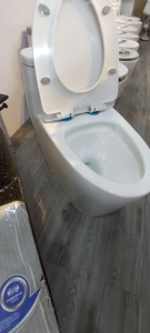 Bồn cầu liền khối bồn cầu 1 khối XẢ XOÁY SIÊU MẠNH BC029 - Kiểu dáng thanh lịch - Nắp chống trầy