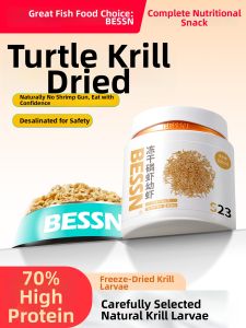 BESSN | High-Protein Turtle Food Dried Krill