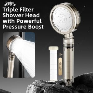 TAOSHI | High Pressure Chlorine Removal Bacteriostatic Skin Care Shower Head