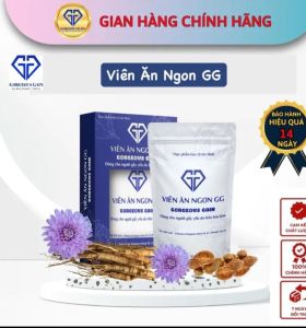 Viên ăn ngon GG CHÍNH HÃNG Hỗ trợ ăn ngon Ngủ ngon cải thiên hệ tiêu hóa hóa