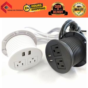 Desktop Socket Table Outlet with USB Charging