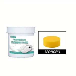 White Shoe Cleaning Paste Removes Yellowing No Water Needed Deep Care Solve Common Issues Ideal for Sports Walking Shoes
