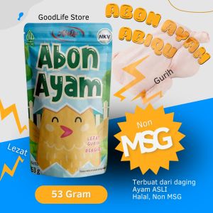 Abon Ayam Abiqu Abon Sehat Bayi MPASI dan Dewasa 53 Gram