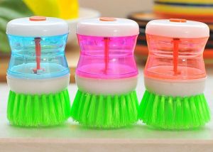 1pcs Random Color Automatic Washing Liquid Soap Washing Dish Household Kitchen Cleaning Accessories