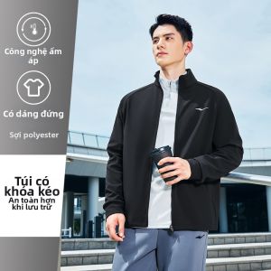 Erke | Áo Len Nam Cổ Đứng Dày Giữ Ấm