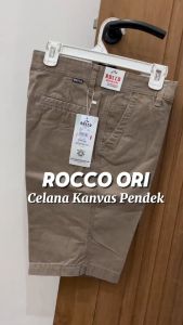 CELANA PENDEK PRIA KATUN ROCCO AVEBTURE DILCA CASUAL BAHAN PREMIUM SETARA  UKURAN 28-38
