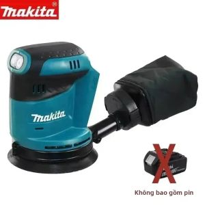 Makita DBO180Z 18V Máy Chà Nhám Quỹ Đạo Ngẫu Nhiên Không Dây Không Chổi Than Máy Đánh Bóng Gỗ Chuyên Nghiệp DIY Dụng Cụ Điện Bare Unit