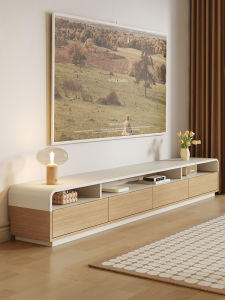 HETU | Creamy Style Luxury TV Cabinet