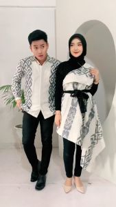 Baju Tenun Couple Kondangan Toraja Putih - Couple Kondangan - Couple Preweding