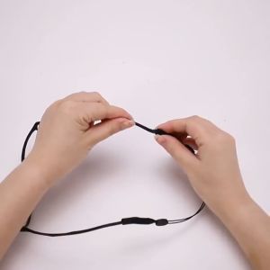 Adjustable Eyewear Rope Glasses Scalable Silicone Rope Strap Neck Cord Eyewear Lanyard Sunglasses