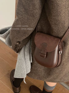 Retro Saddle Bag Womens Summer 2025 New Bean Bag High-End Sensation Small Fashionable Single Shoulder Slant Crossbody Bag