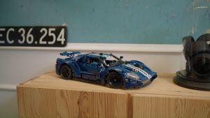 🚚ส่งภายใน24ชม🚚รถรุ่น Ford GT2022 เข้ากันได้กับ LEGO 1:1 รุ่นอาคาร (1466 ชิ้น) ประกอบบล็อกอาคารของเล่นเพื่อการศึกษาคอลเลกชันของขวัญตกแต่ง