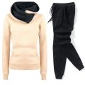 Clothing Sets Pullovers Sweatshirts Sports Suit Outfits Female Jogging Hoodies+Pants Women Tracksuit Winter Warm Two Piece Set. 