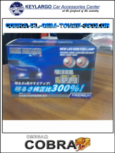 COBRA LED FOGLIGHT OEM TOYOTA 2022 MODELS AND UP 6000K 3000K(6000K/3000K) STARTING 50W STABLE 45W STARTING LUMEN 5000LM STABLE 4000LM