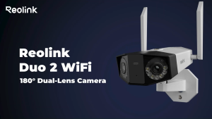 Reolink Duo 2 WiFi 4K 8MP 180° Dual-Lens Panorama Outdoor Dual-Band WiFi CCTV Security Camera Night Vision Detection