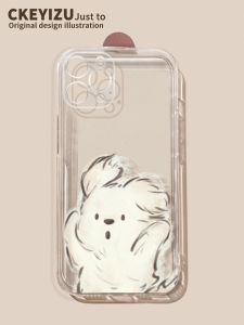 เคสโทรศัพท์ซิลิโคนใสป้องกันการตกหล่นสำหรับ Apple 15Promax 16iPhone14Plus 17Pro 12Full Cover 11Silicone XSMax/XR 7/8P