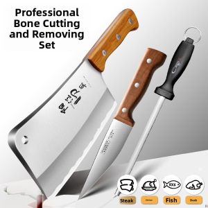 TINGLING | Professional Commercial Thickened Butchering Knife Set
