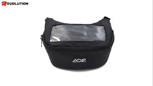 Motorcycle Handlebar Bag with Cellphone Holder Splash Proof Motorbag