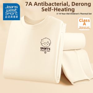 Long Sleeve Thermal Underwear T-Shirt for Boys