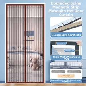 COLOR BLOCK PARTY | Self-Adhesive Magnetic Anti-Mosquito Door Curtain