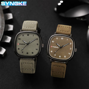 SYNOKE Original Mens Watch Luxury Classic Waterproof Business Fashion Quartz Watch