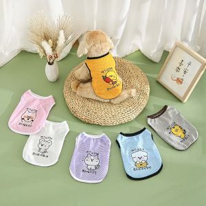 áo ba lỗ vải thun lạnh 2 chiều dành cho chó mèo - T3 PETS SHOP